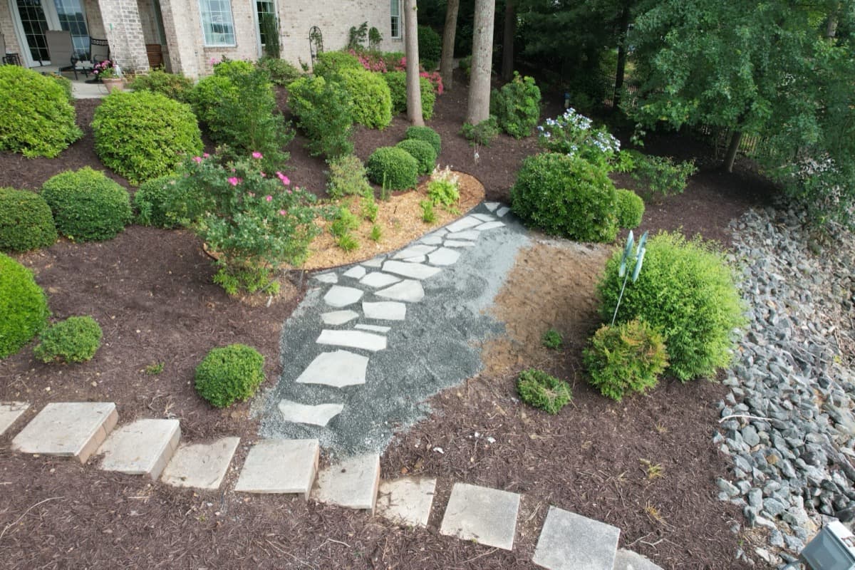 Before — Hardscaping
