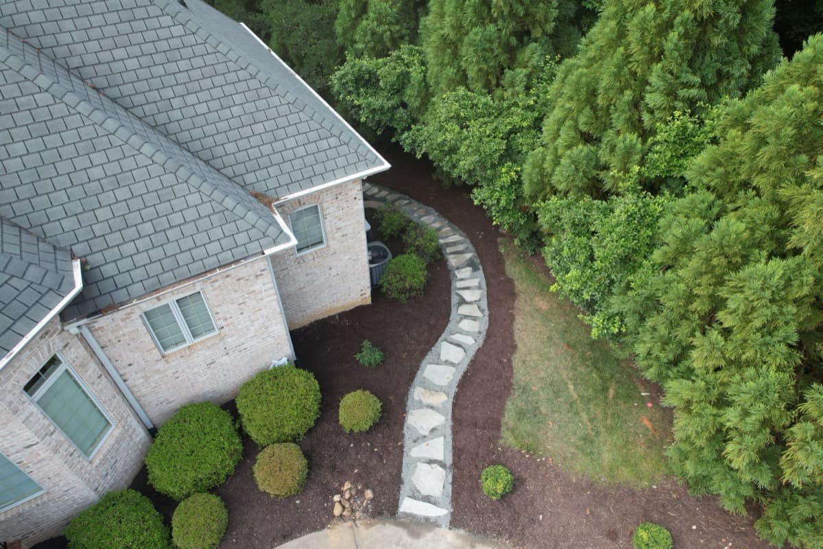 After — Hardscaping