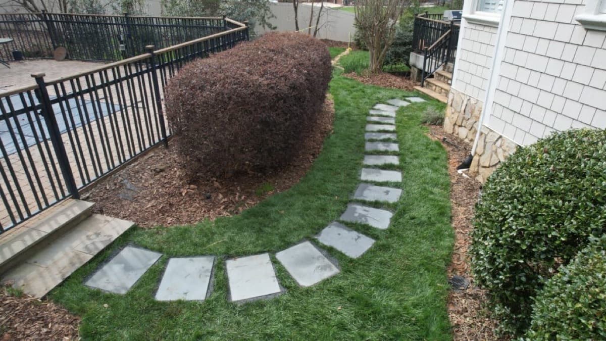After — Pavers
