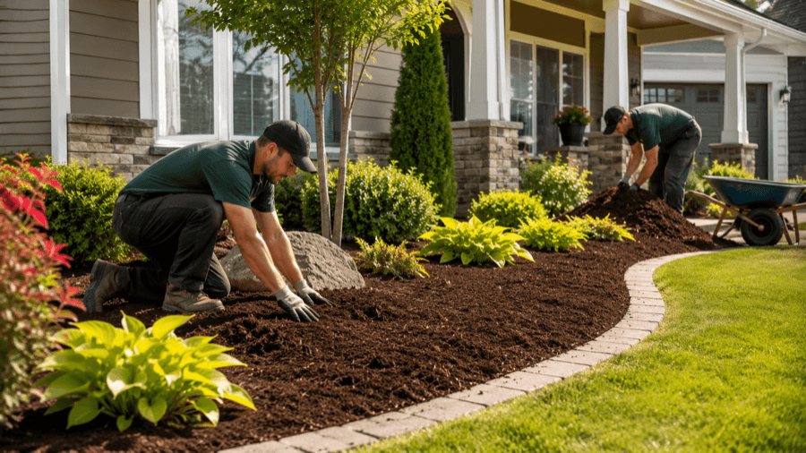 Mulch Installation project 2