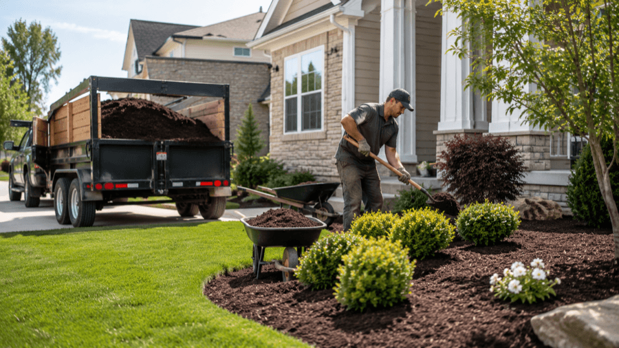 Mulch Installation project 3